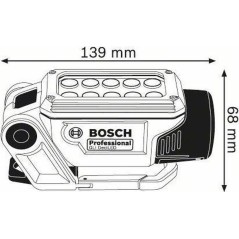 Bosch GLI DeciLED Professional Work Light - Powerful, Versatile, and Reliable Illumination for Any Task
